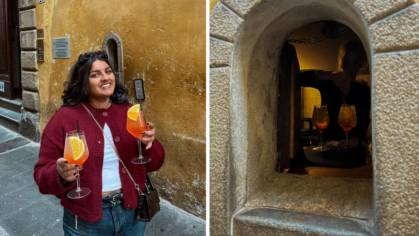 Wine windows in Florence