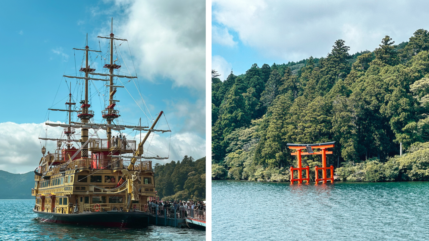 A day trip to Hakone riding the Hakone pirate ship